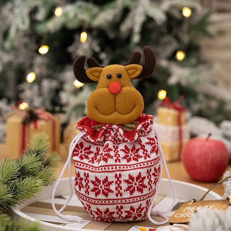 5889f5698fa4b2e2e27ad7dd474e8f4d670d902f.jpeg 🎉🎉Christmas Knitted Doll Gift Bags - Image 1
