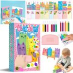 🎅20Pcs DIY Rainbow Scratch Art