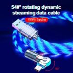⚡540° Rotating Streamer Data Cable (On sale)